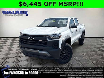 2025 Chevrolet Colorado Trail Boss Truck Crew Cab