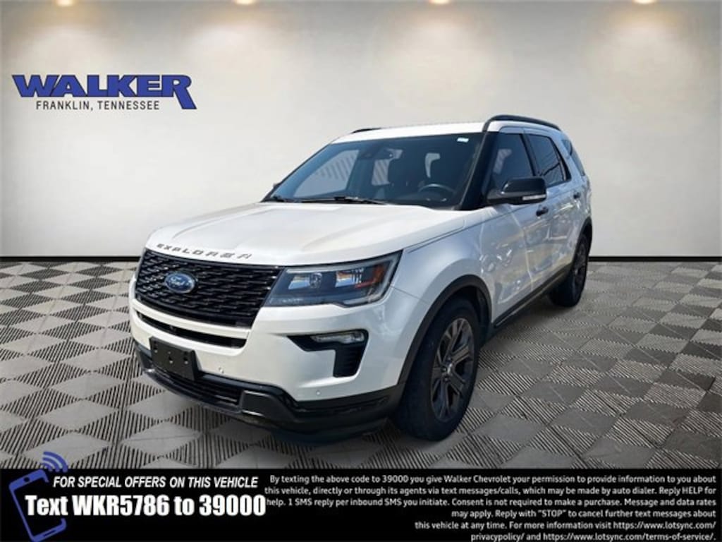 Used 2018 Ford Explorer Sport SUV