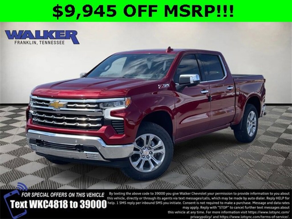 New 2026 Chevrolet Silverado 1500 LTZ Truck Crew Cab