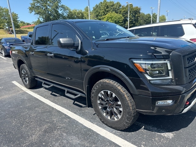 Used 2021 Nissan Titan PRO-4X with VIN 1N6AA1ED0MN519770 for sale in Franklin, TN