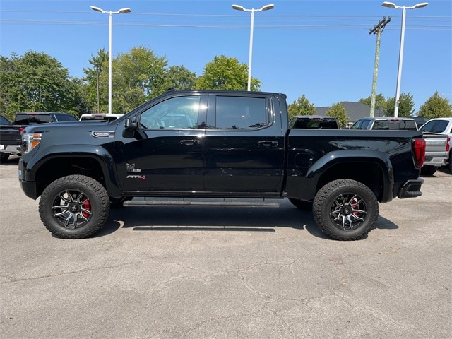 Used 2021 GMC Sierra 1500 AT4 with VIN 1GTP9EEL9MZ179046 for sale in Franklin, TN