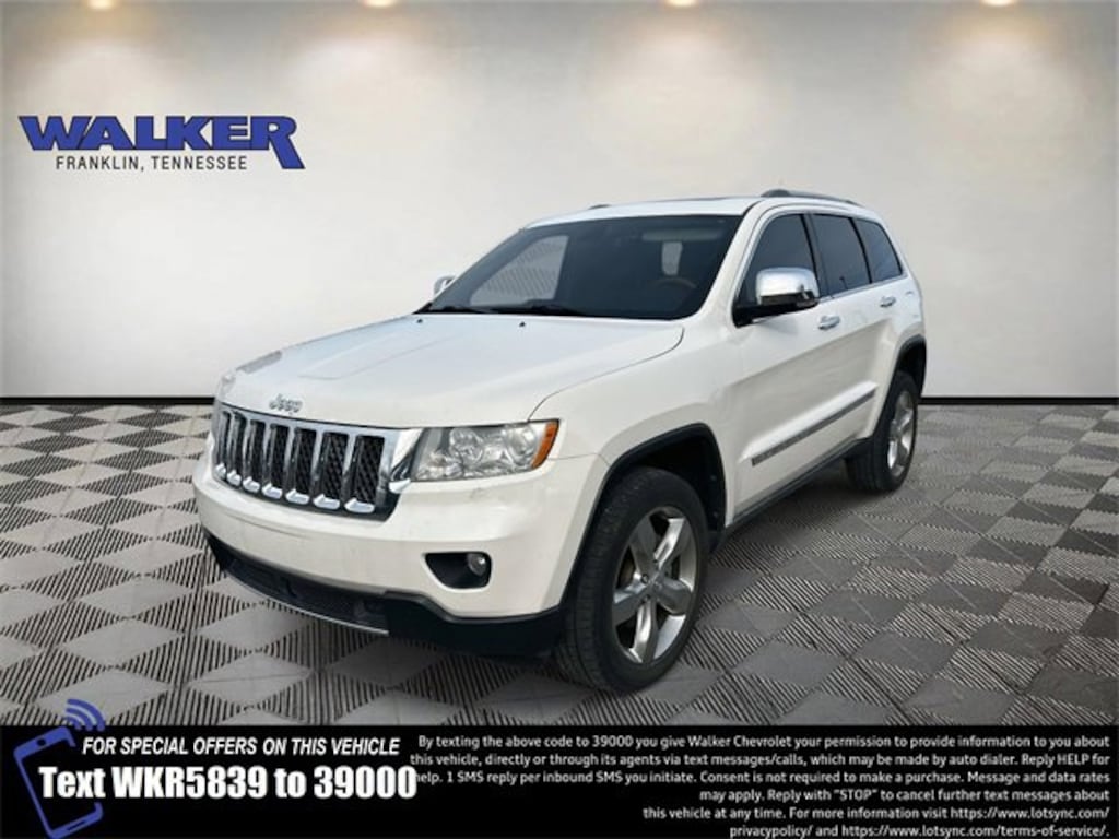 Used 2012 Jeep Grand Cherokee Overland SUV