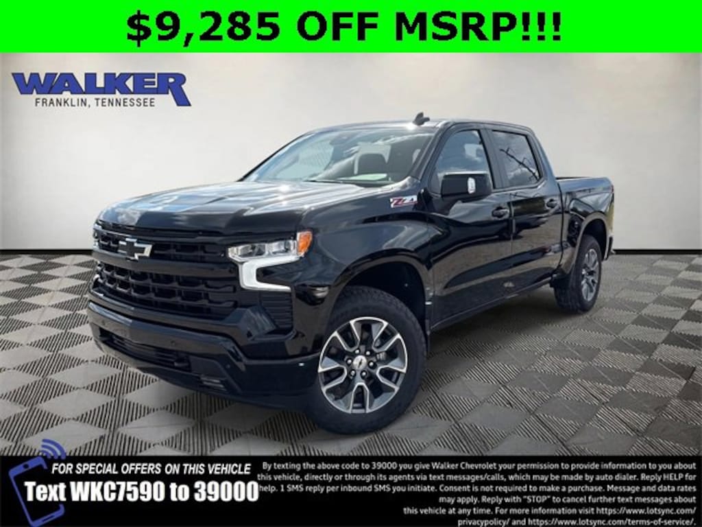 New 2026 Chevrolet Silverado 1500 RST Truck Crew Cab