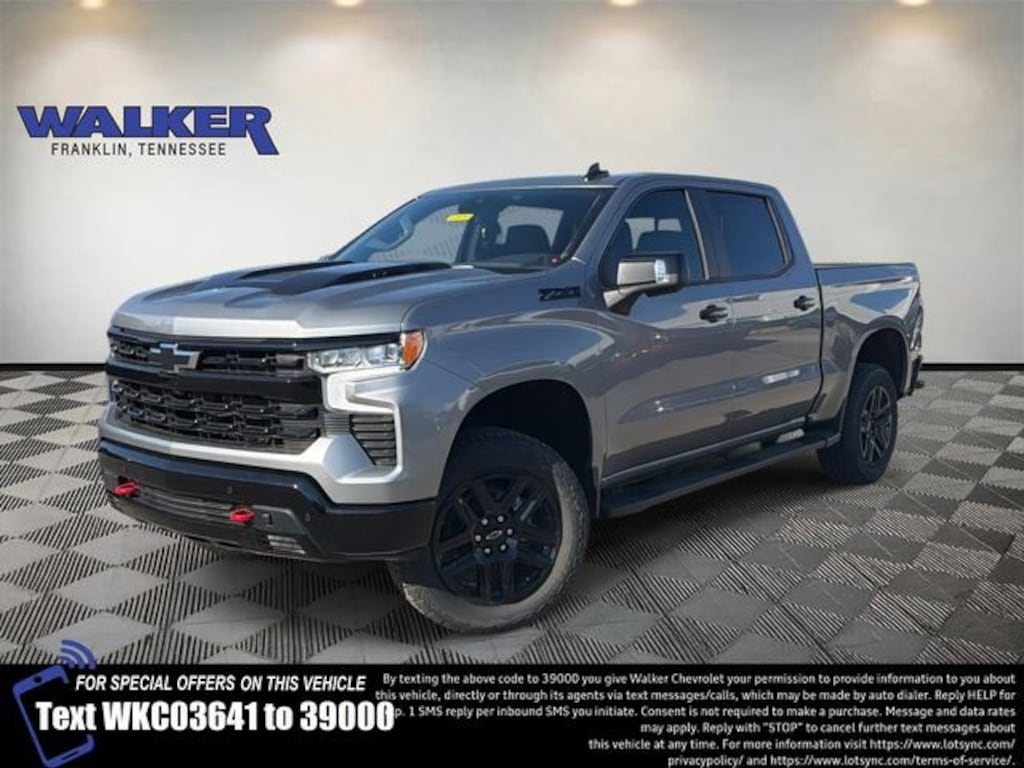 New 2026 Chevrolet Silverado 1500 LT Trail Boss Truck Crew Cab