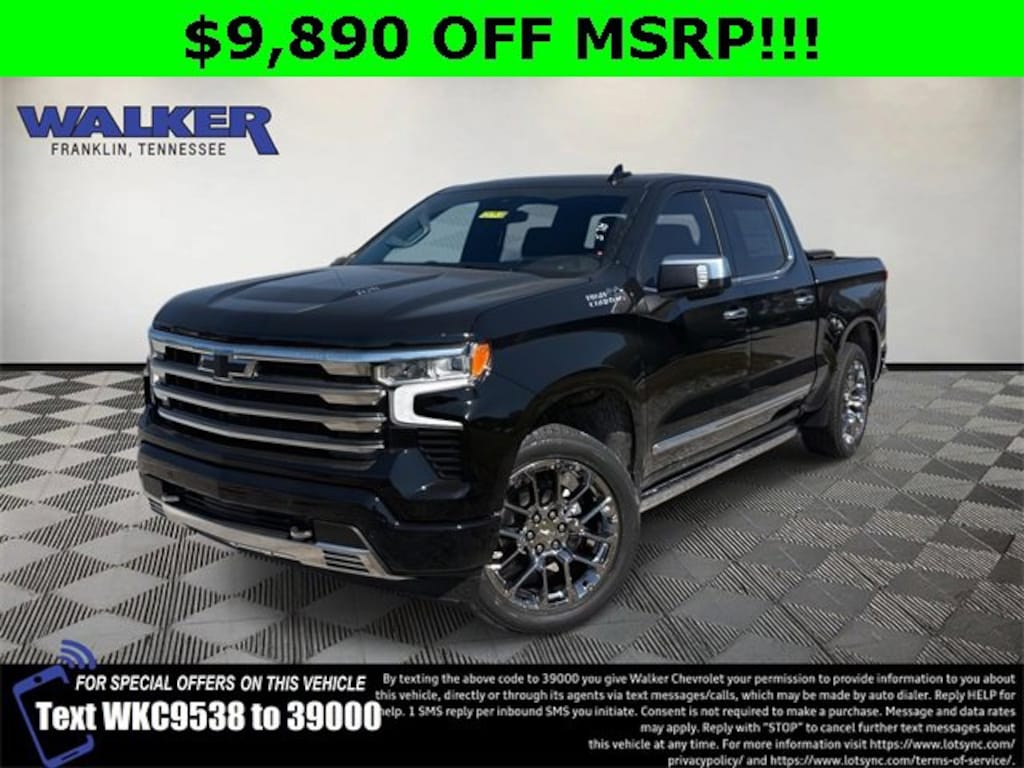 New 2026 Chevrolet Silverado 1500 High Country Truck Crew Cab