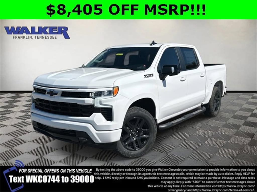 New 2026 Chevrolet Silverado 1500 RST Truck Crew Cab