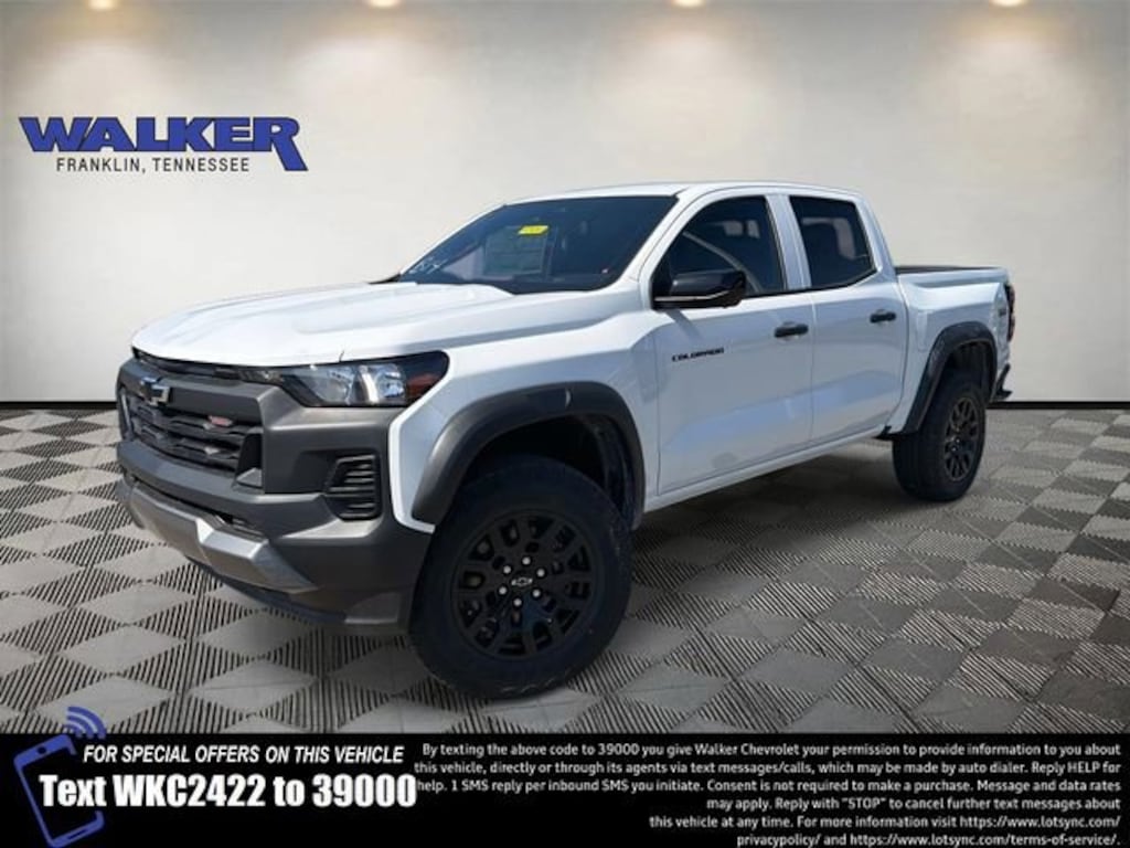 New 2026 Chevrolet Colorado Trail Boss Truck Crew Cab