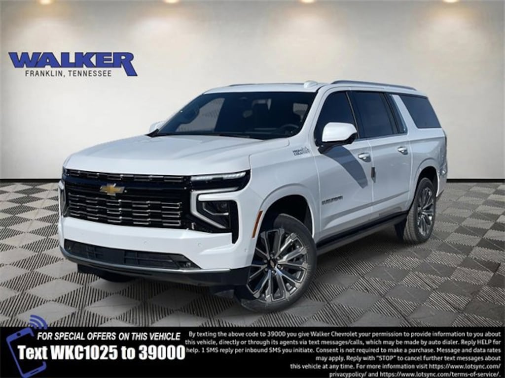 New 2026 Chevrolet Suburban High Country SUV