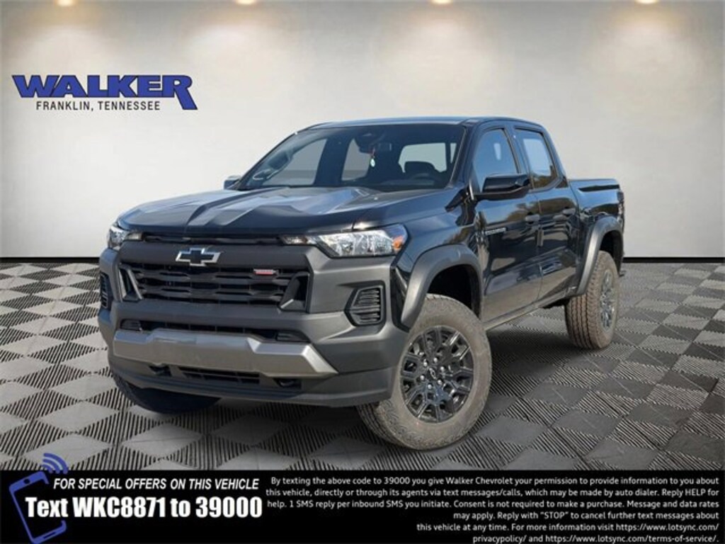 New 2026 Chevrolet Colorado Trail Boss Truck Crew Cab