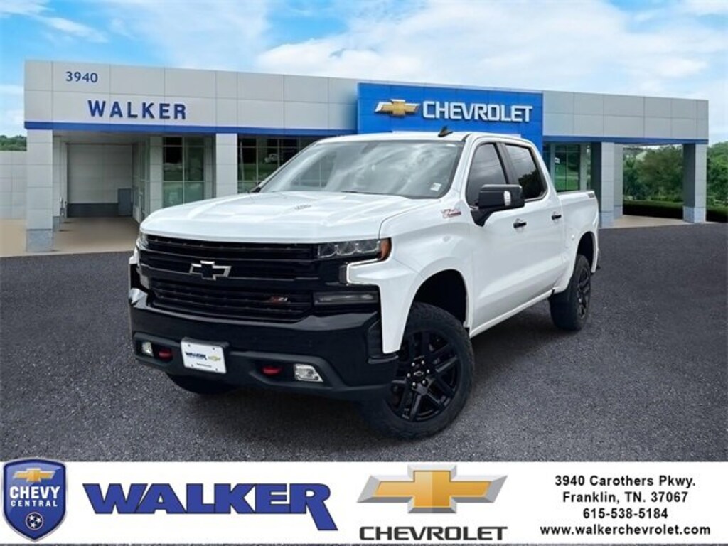 Used 2022 Chevrolet Silverado 1500 LTD LT Trail Boss Truck Crew Cab