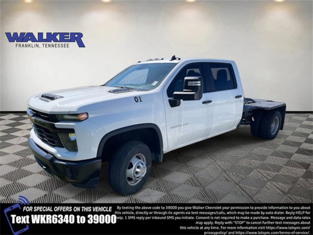 Used 2024 Chevrolet Silverado 3500 HD Chassis Cab Work Truck Chassis Cab Truck