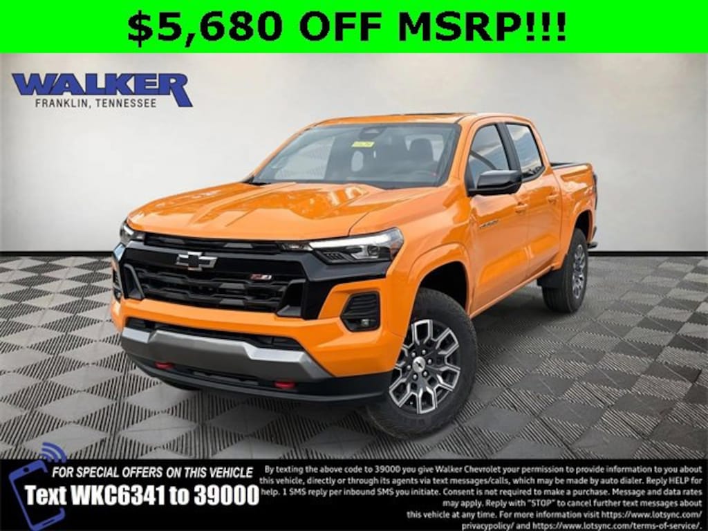 New 2026 Chevrolet Colorado Z71 Truck Crew Cab