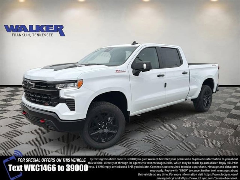 New 2026 Chevrolet Silverado 1500 LT Trail Boss Truck Crew Cab