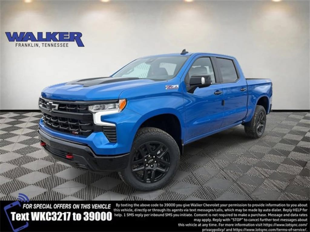 New 2026 Chevrolet Silverado 1500 LT Trail Boss Truck Crew Cab
