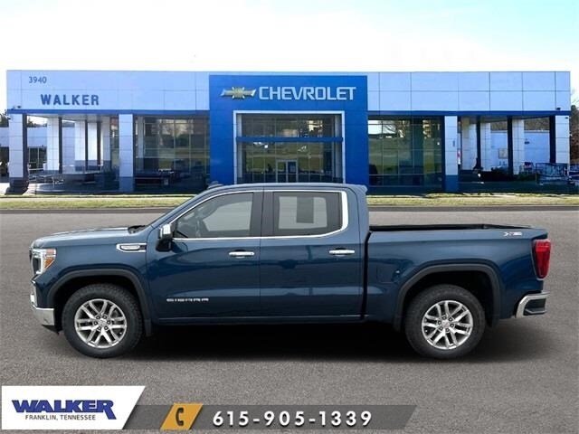 Used 2021 GMC Sierra 1500 SLT with VIN 3GTU9DET0MG281834 for sale in Franklin, TN