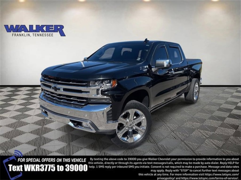 Used 2021 Chevrolet Silverado 1500 LTZ Truck Crew Cab