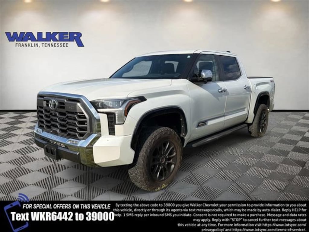 Used 2025 Toyota Tundra 1794 Edition Truck Crew Cab