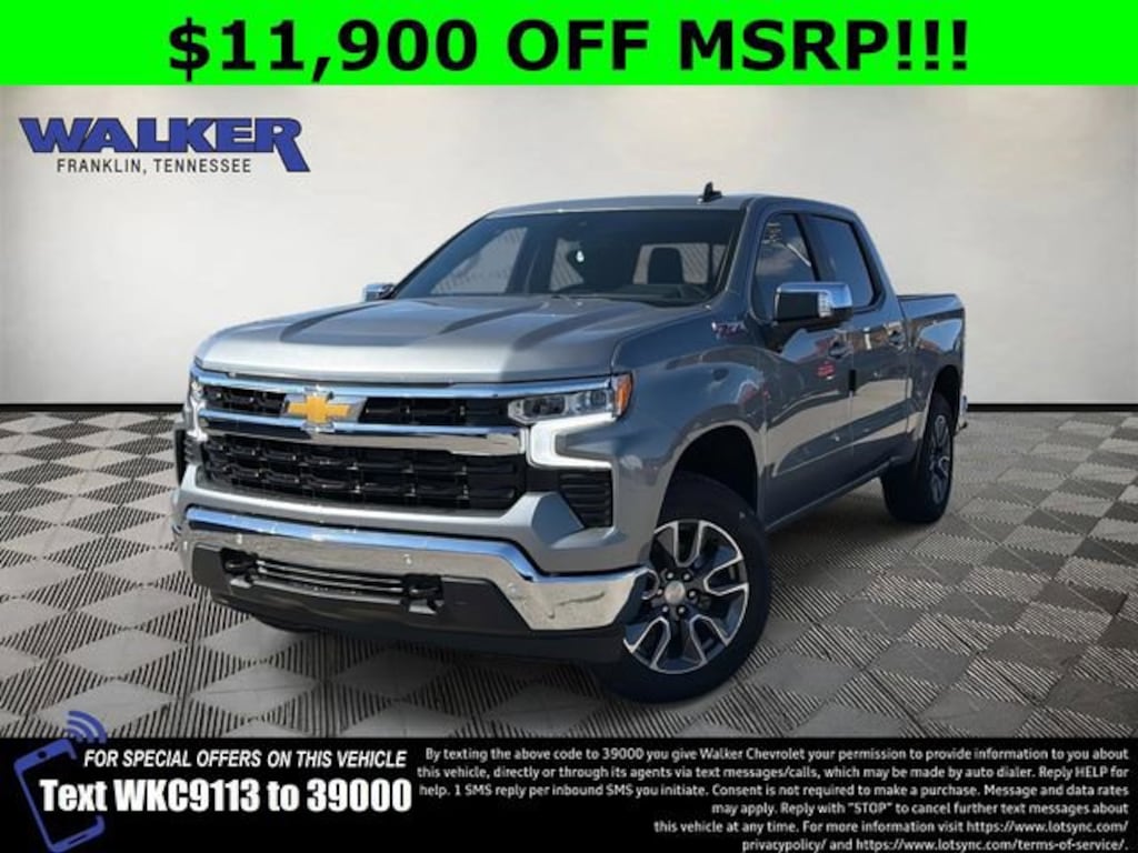 New 2026 Chevrolet Silverado 1500 LT Truck Crew Cab