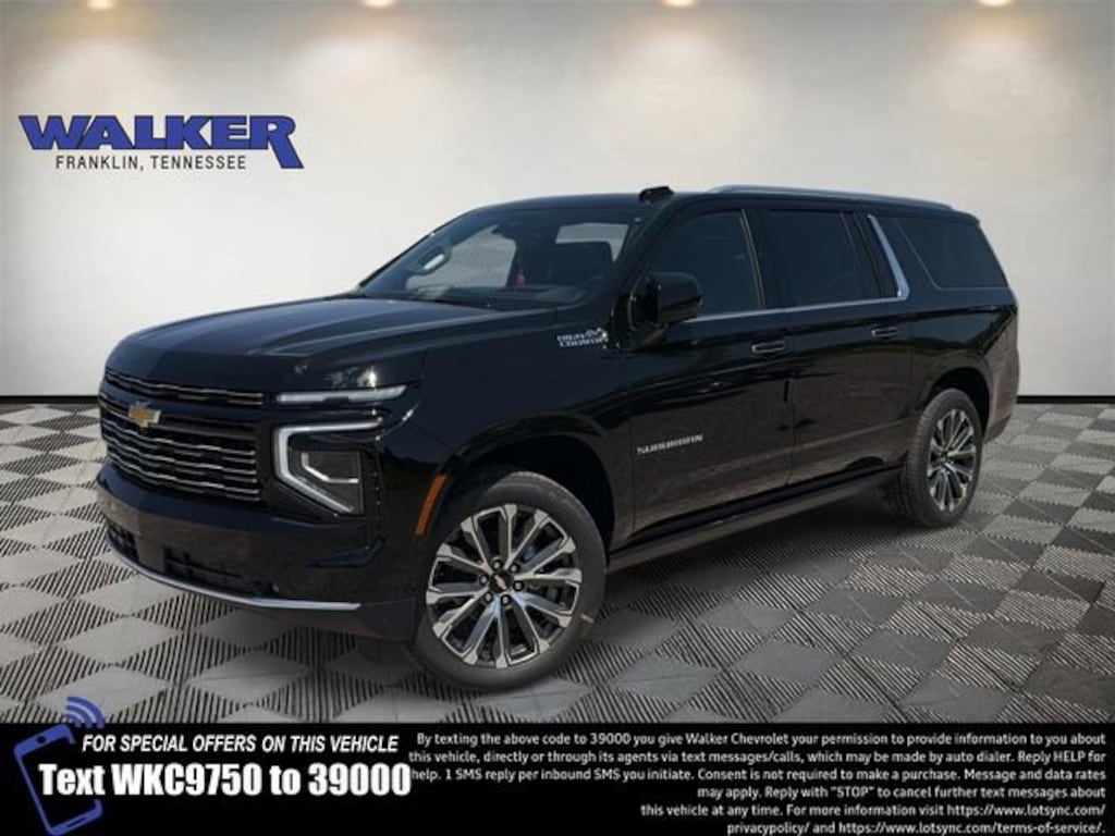 New 2026 Chevrolet Suburban High Country SUV