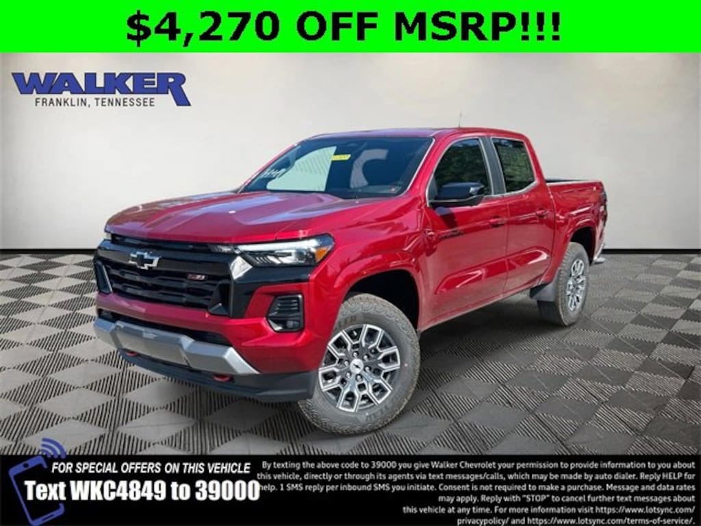 New 2026 Chevrolet Colorado Z71 Truck Crew Cab