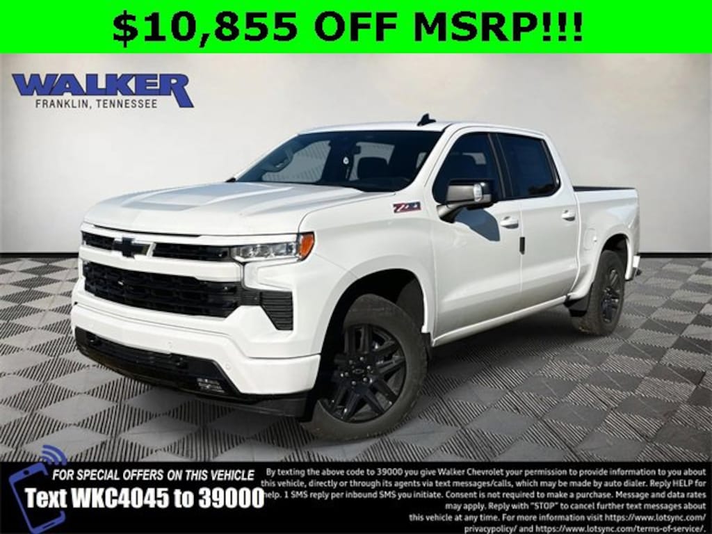 New 2026 Chevrolet Silverado 1500 RST Truck Crew Cab