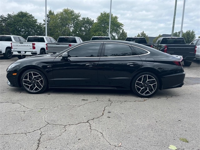 Used 2023 Hyundai Sonata N Line with VIN KMHL14JC9PA260116 for sale in Franklin, TN