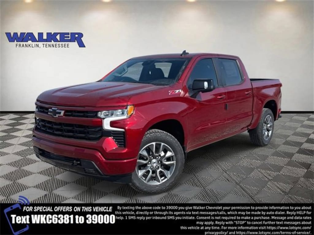 New 2026 Chevrolet Silverado 1500 RST Truck Crew Cab