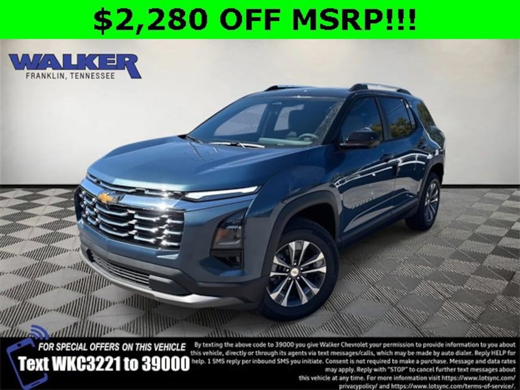 New 2026 Chevrolet Equinox LT SUV