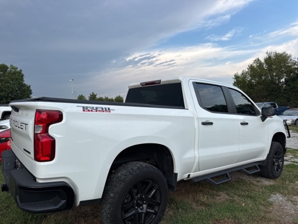 Used 2021 Chevrolet Silverado 1500 Custom Trail Boss Truck Crew Cab
