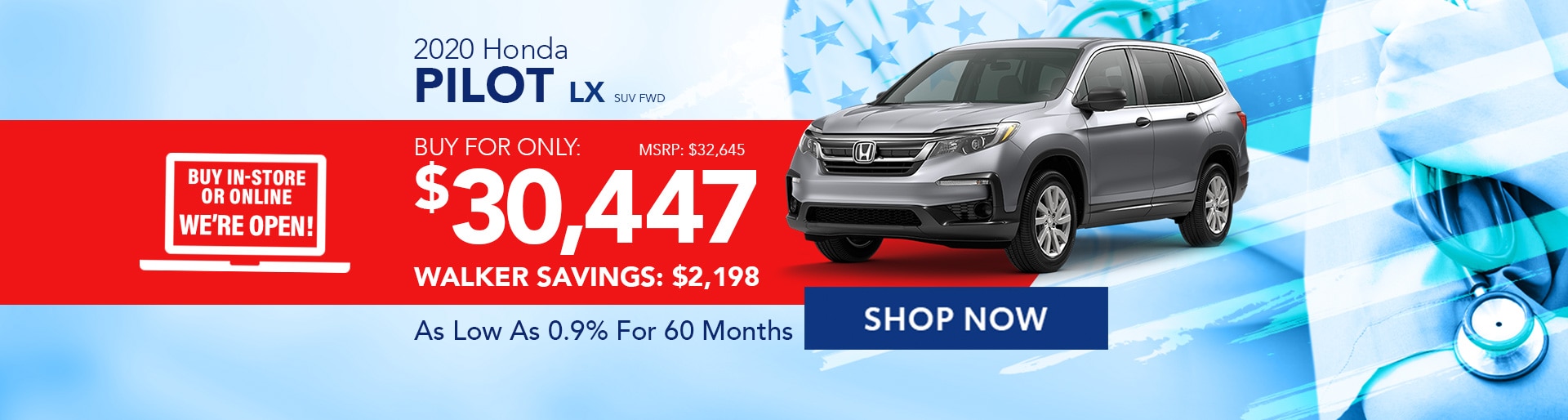 Walker Honda in Alexandria, LA Alexandria, LA, Honda Dealer