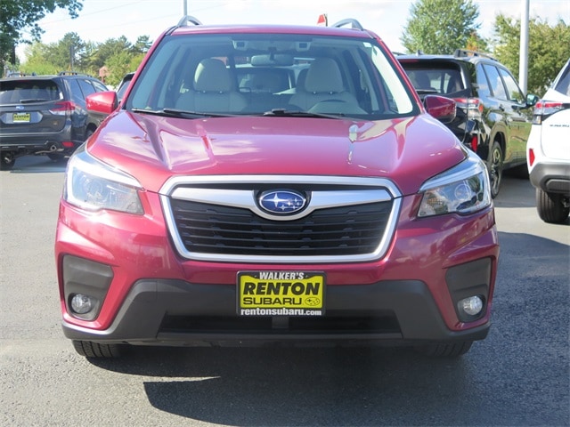 Used 2021 Subaru Forester Premium with VIN JF2SKAFC3MH584977 for sale in Renton, WA