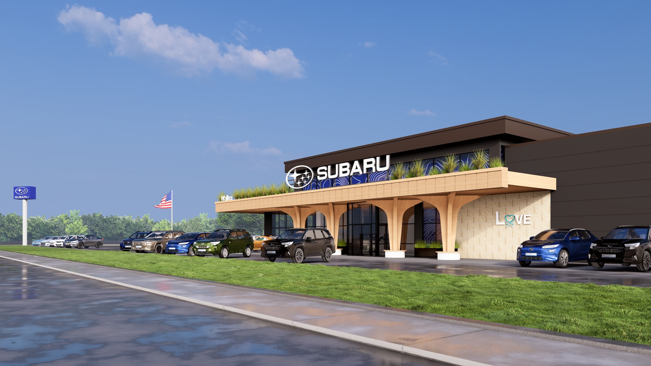 Future Walker's Renton Subaru sales facility