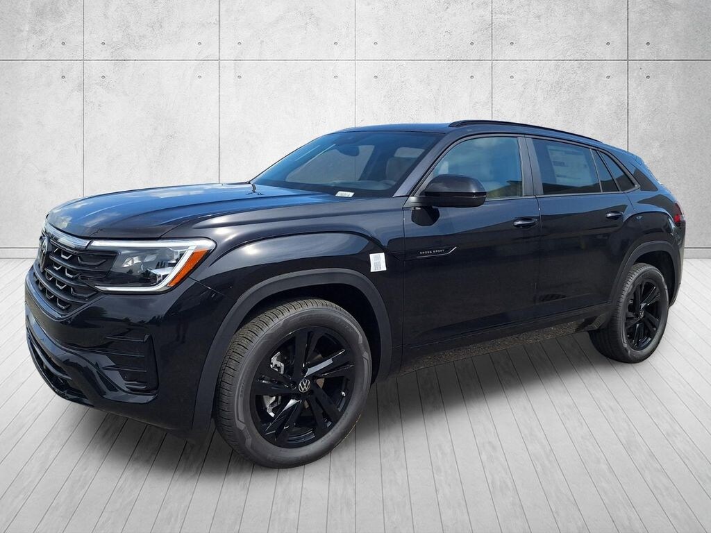 New 2026 Volkswagen Atlas Cross Sport 2.0T SEL R-Line Black SUV