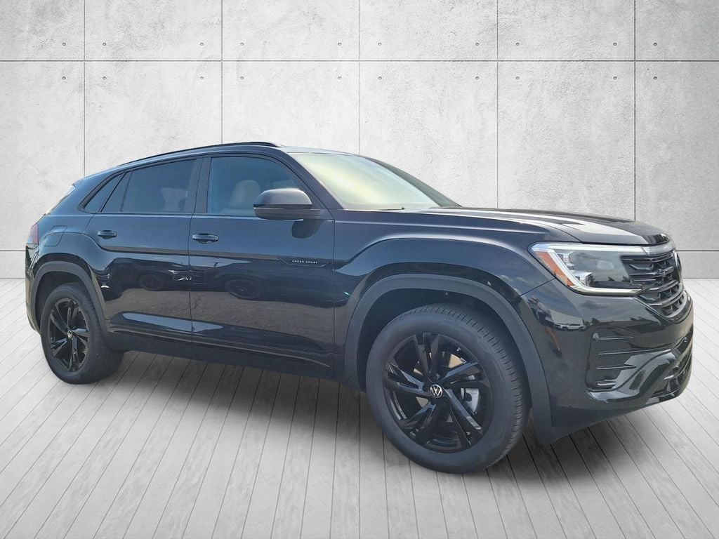 New 2026 Volkswagen Atlas Cross Sport 2.0T SEL R-Line Black SUV