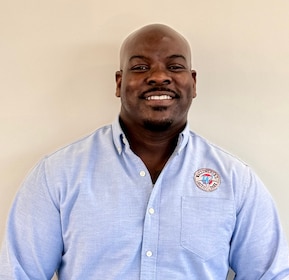 Staff member Derrick Johnson from a8d7841f87c2