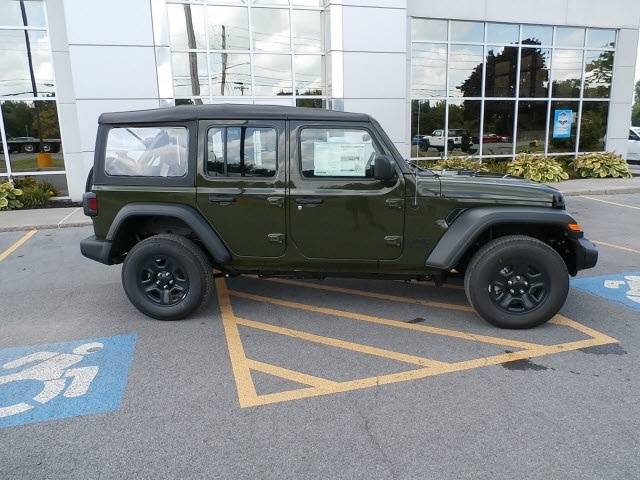 Used 2022 Jeep Wrangler Unlimited Sport with VIN 1C4HJXDM7NW272961 for sale in Adams, NY