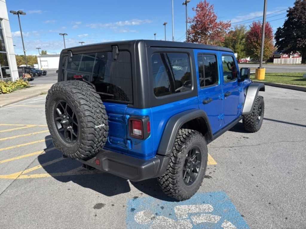 New 2026 Jeep Wrangler 4-DOOR WILLYS Sport Utility