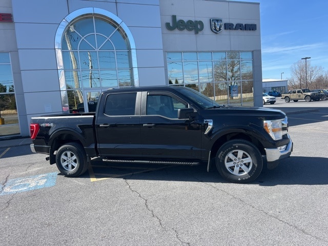 Used 2021 Ford F-150 XLT with VIN 1FTFW1E51MFA44451 for sale in Adams, NY