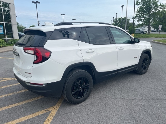 Used 2023 GMC Terrain AT4 with VIN 3GKALYEGXPL236723 for sale in Adams, NY
