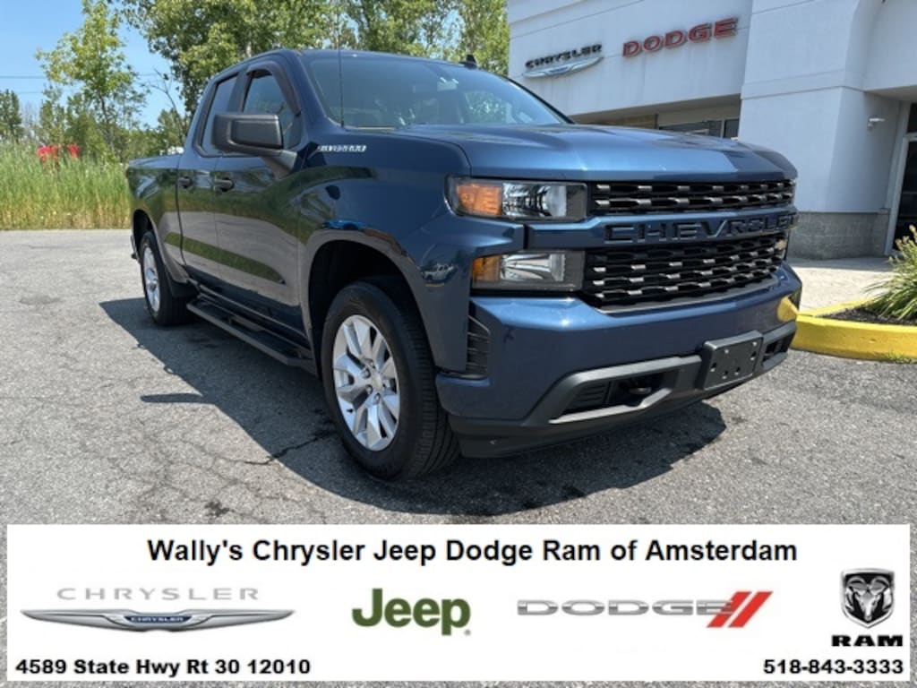 Used 2019 Chevrolet Silverado 1500 Silverado Custom Truck Double Cab