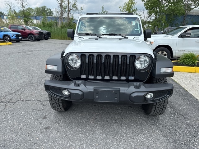 Used 2022 Jeep Wrangler Unlimited Willys Sport with VIN 1C4HJXDG3NW177016 for sale in Amsterdam, NY