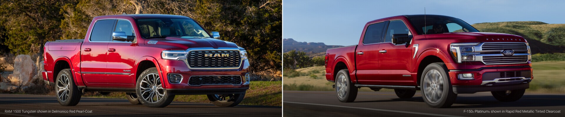 Ford F-150 vs. Ram 1500