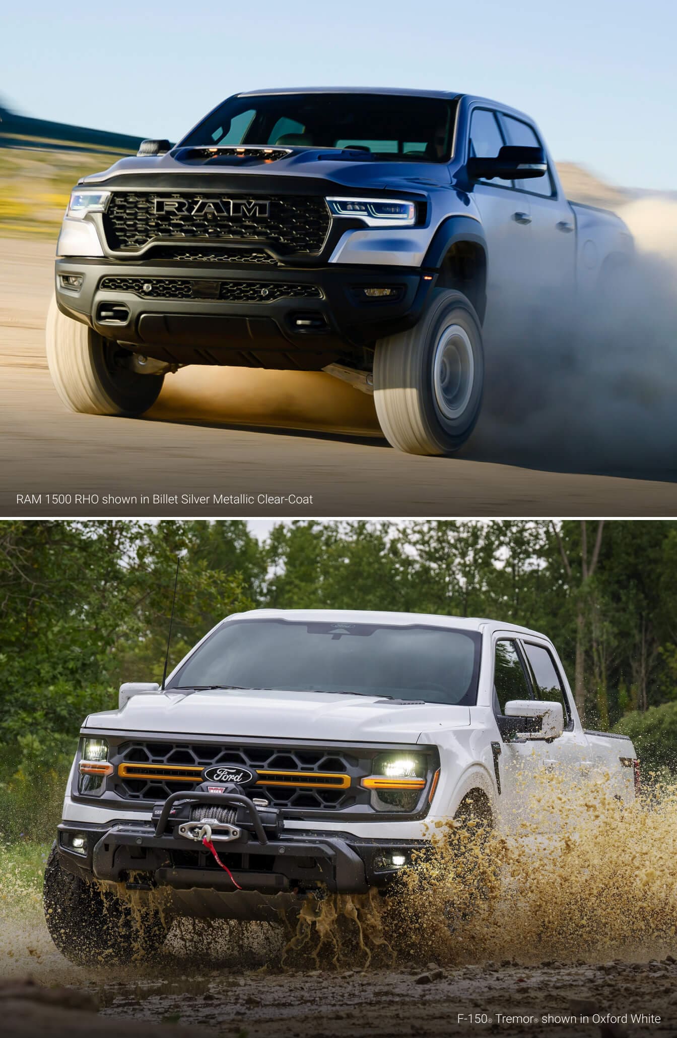 Ram 1500 vs. Ford F-150: Engine & Performance