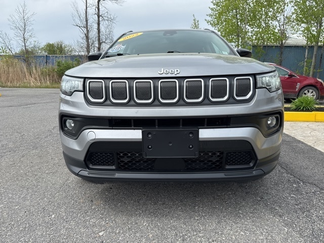 Used 2022 Jeep Compass Latitude with VIN 3C4NJDBB7NT121627 for sale in Amsterdam, NY