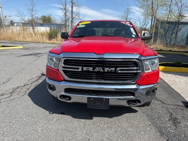 Certified 2021 RAM Ram 1500 Pickup Big Horn/Lone Star with VIN 1C6SRFBT3MN738951 for sale in Amsterdam, NY