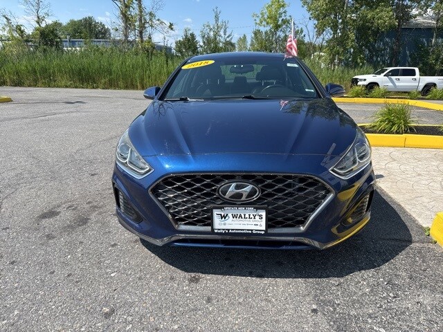 Used 2018 Hyundai Sonata Sport with VIN 5NPE34AF0JH685984 for sale in Amsterdam, NY