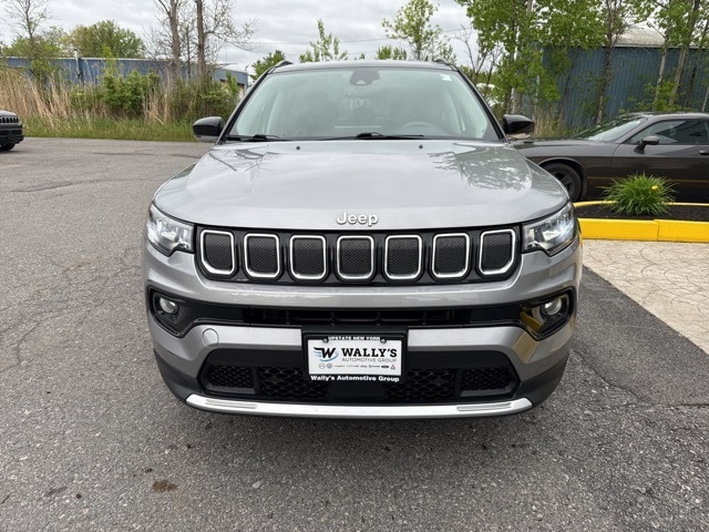 Certified 2022 Jeep Compass Limited with VIN 3C4NJDCB9NT153638 for sale in Amsterdam, NY