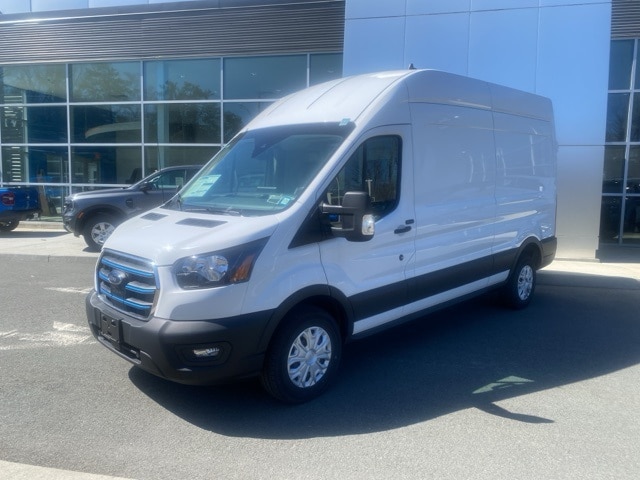 Used 2023 Ford E-Transit Cargo Van Base with VIN 1FTBW1XK0PKB64996 for sale in Adams, NY