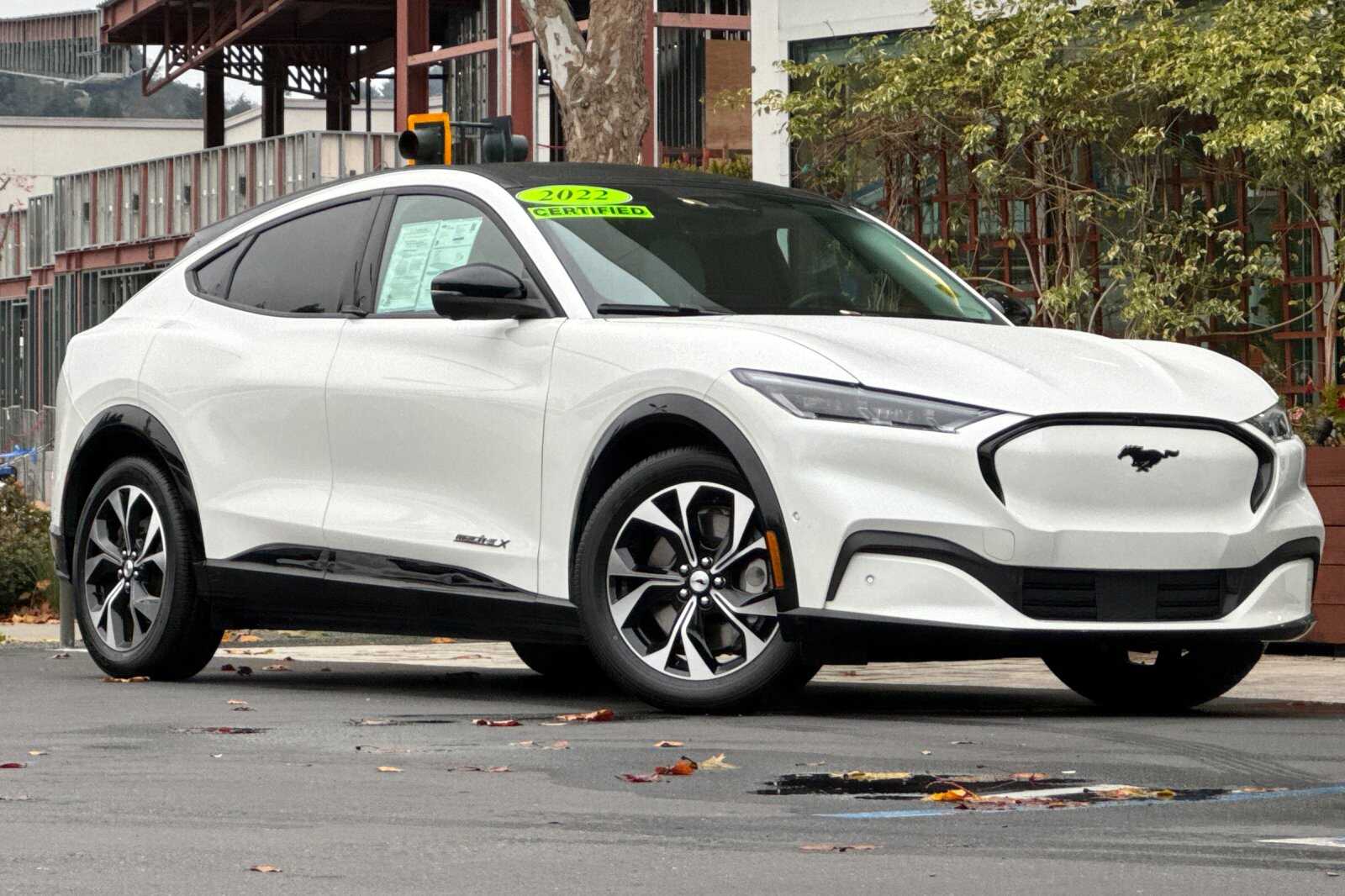 Certified 2022 Ford Mustang Mach-E Premium RWD with VIN 3FMTK3R7XNMA19518 for sale in Walnut Creek, CA