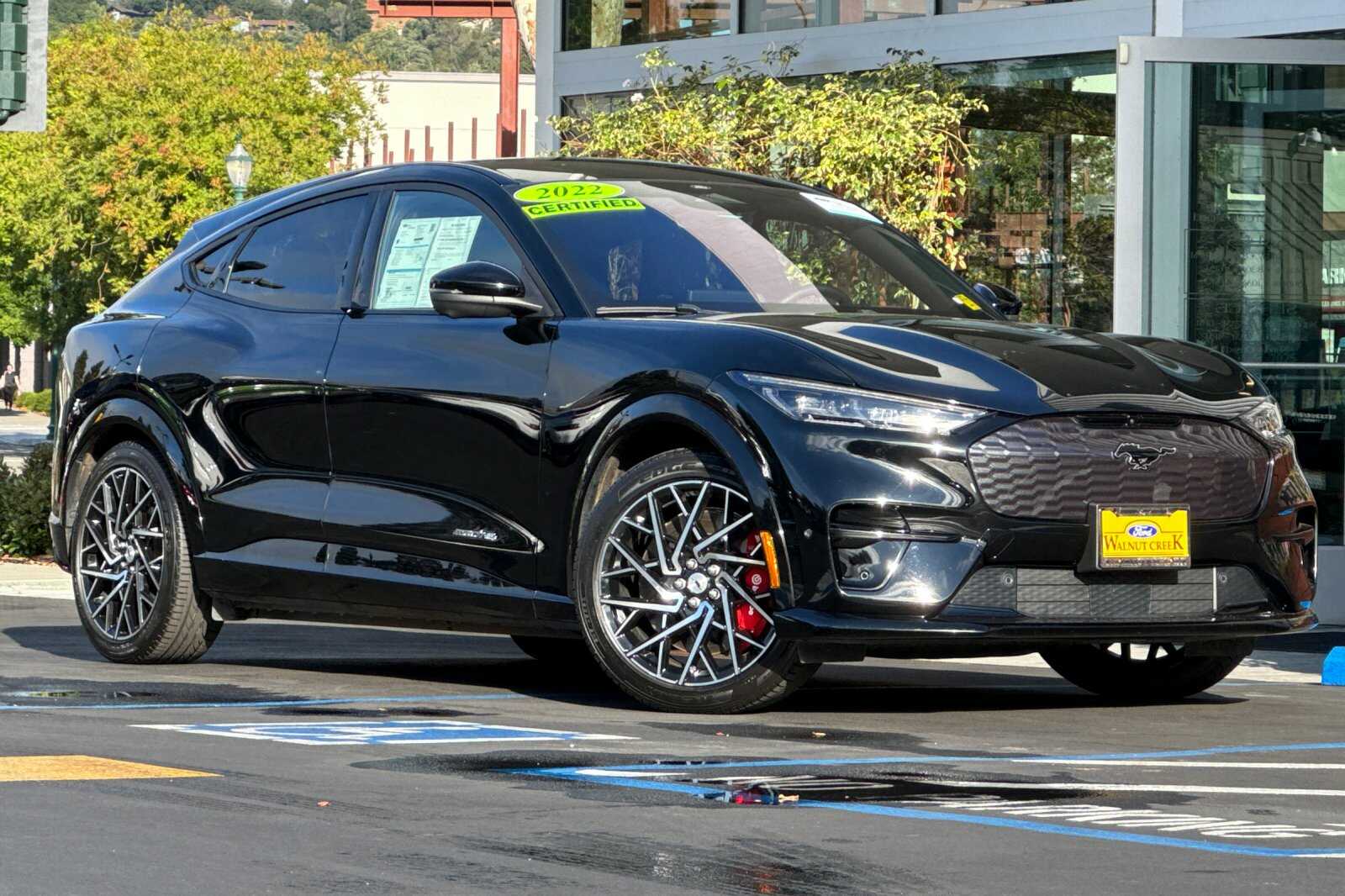 Certified 2022 Ford Mustang Mach-E GT AWD with VIN 3FMTK4SX6NMA19998 for sale in Walnut Creek, CA